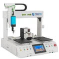 The single-head double-rails air suction screw locking machine