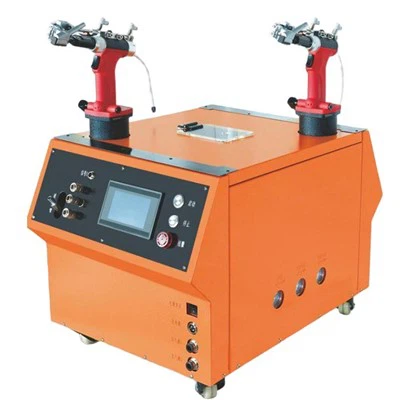 Double Head Handheld Pop Riveting Machine With Auto Feeder